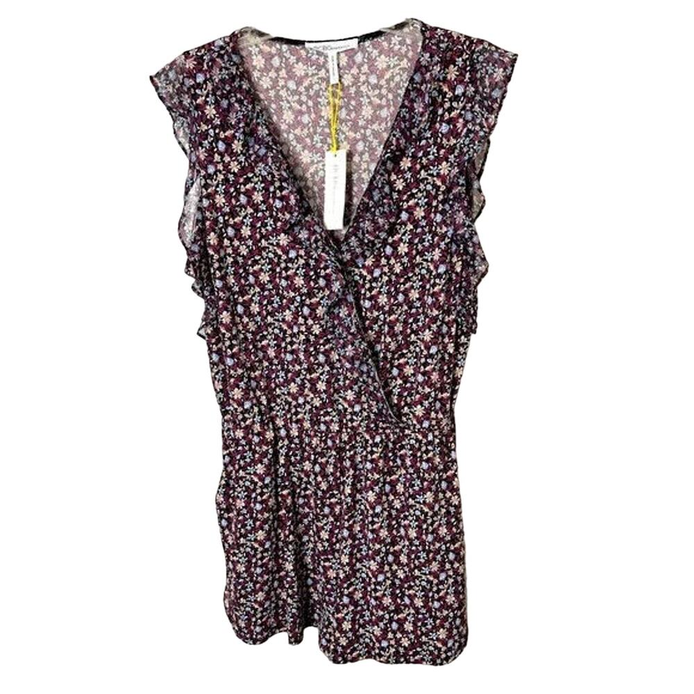 BCBGeneration floral romper, size L